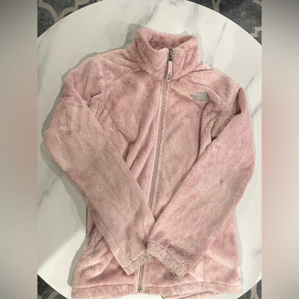 Pink North face fleece